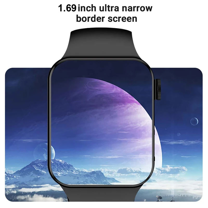 

Original IWO Smartwatch Smart Watch Series 7 Double Button Heart Rate Monitor Dial Call Smart Watches Men Women For IOS Android