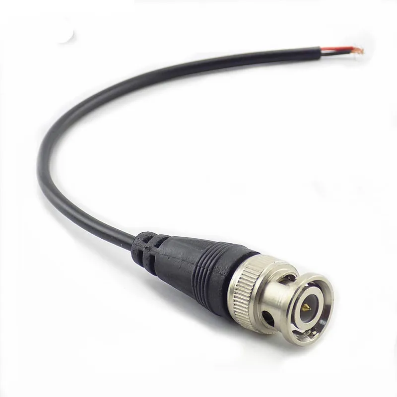 

1Pc BNC Male Connector to Female Adapter DC Power Pigtail Cable Line BNC Connectors Wire For CCTV Camera Security System