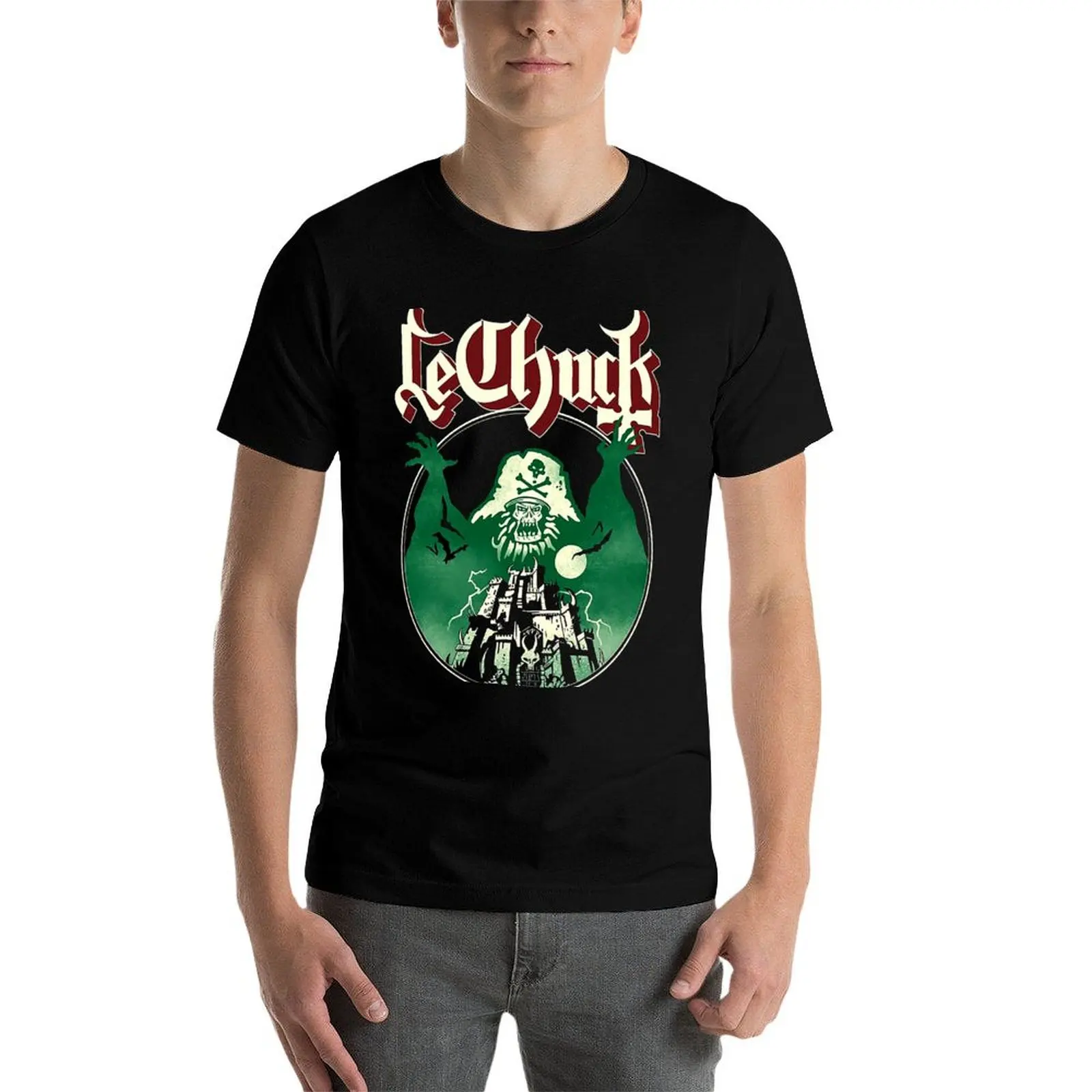 Фото Футболка Best Merchandise Ghost Pirate LeChuck, дизайнерская мужская футболка, хлопковая футболка для мужчин, мягкая хлопковая футболка №4