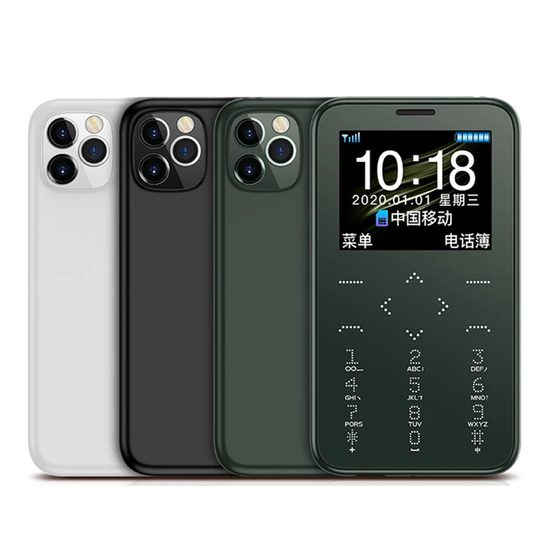 Mini Mobile Phone Soyes 7S+ Dialer Support Russian Arabic Hebrew Keyboard Hifi Sound Kids Children Small Card Bar CellPhone