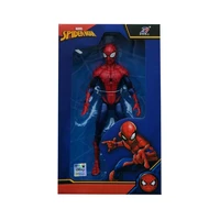 marvel avengers anime figure iron man spider man captain america thanos war machine action figures model toy table ornament