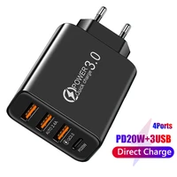 usb type c charger mini quick charge 3 0 qc pd 20w mobile phone charger for iphone 13 12 samsung xiaomi fast wall chargers