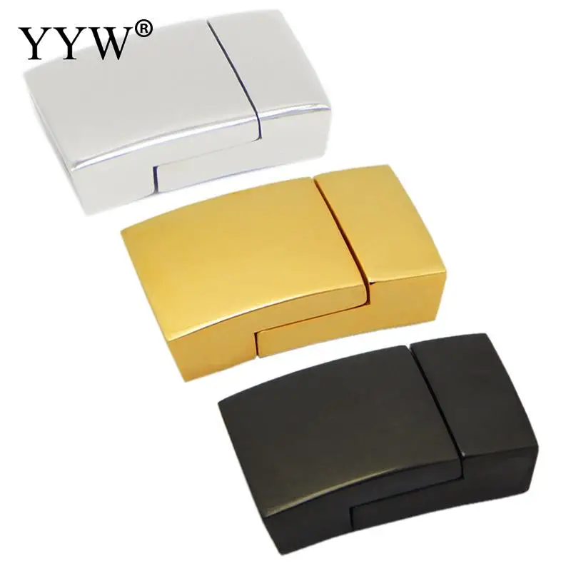 

2pcs Stainless Steel Magnetic Clasps For DIY Connector Buckle Jewelry Making Findings Accessories Leather Bracelets Rope Charms