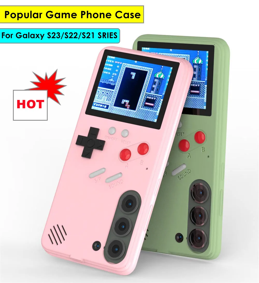Retro 36 Styles Game cases for Samsung Galaxy S23 S22 S21 S20 Ultra Plus Game Cover for Galaxy Note 20 Ultra Note 10 S10 Fundas