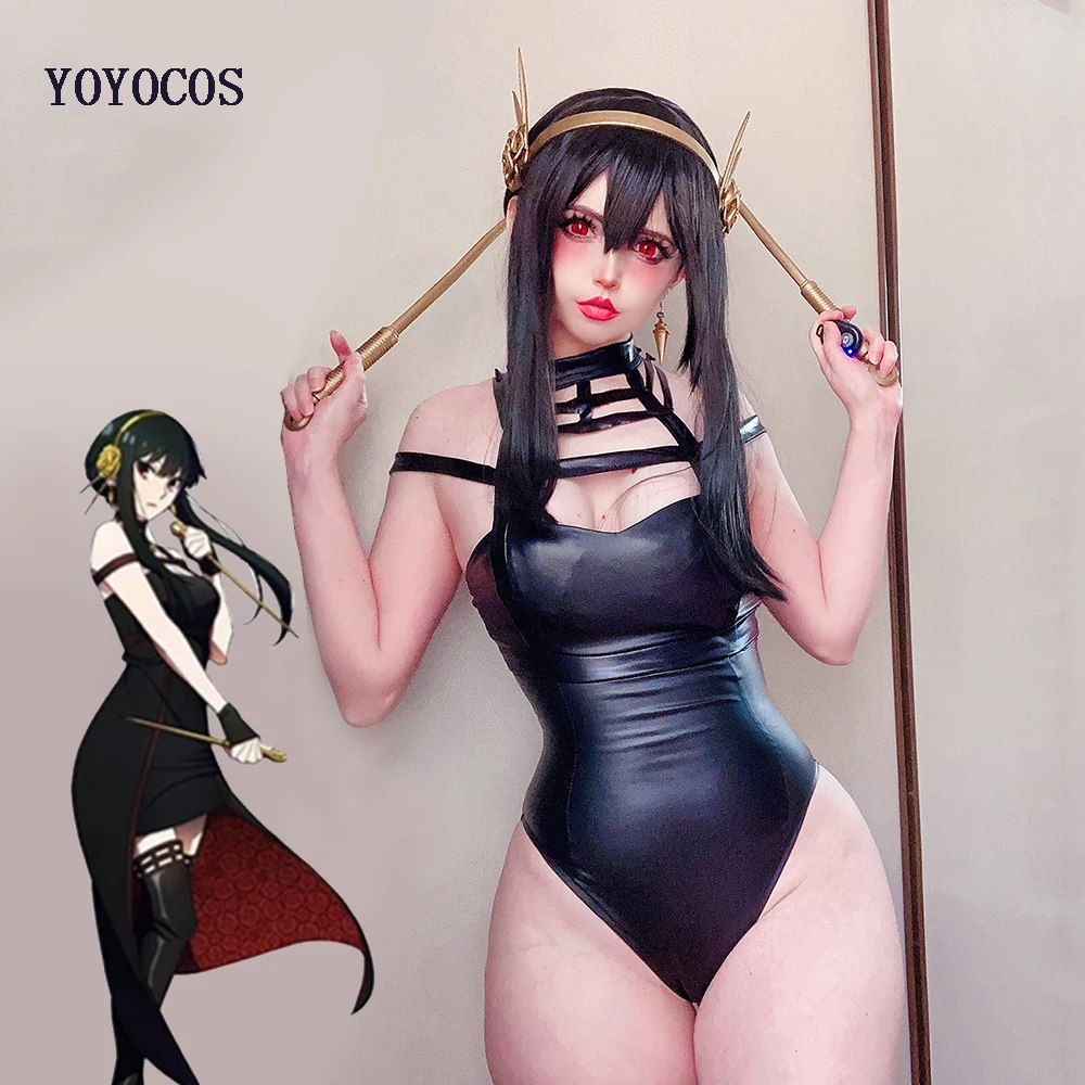 

YOYOCOS SPY×FAMILY Cosplay Yor Forger Bunny Cosplay Costumes Black Bunny Girls Gift Halloween Costumes Anime Clothes