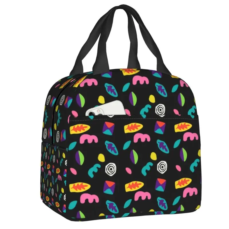 

Stranger Things Season 3 Thermal Insulated Lunch Bag Women TV Show Portable Lunch Tote for Outdoor Picnic Multifunction Food Box