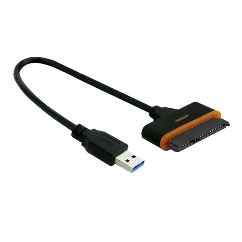 

2023 Новый USB-кабель к USB 2,5 адаптер до 5 Гбит/с Поддержка 2,5-дюймового внешнего SSD HDD жесткий 22 Pin III