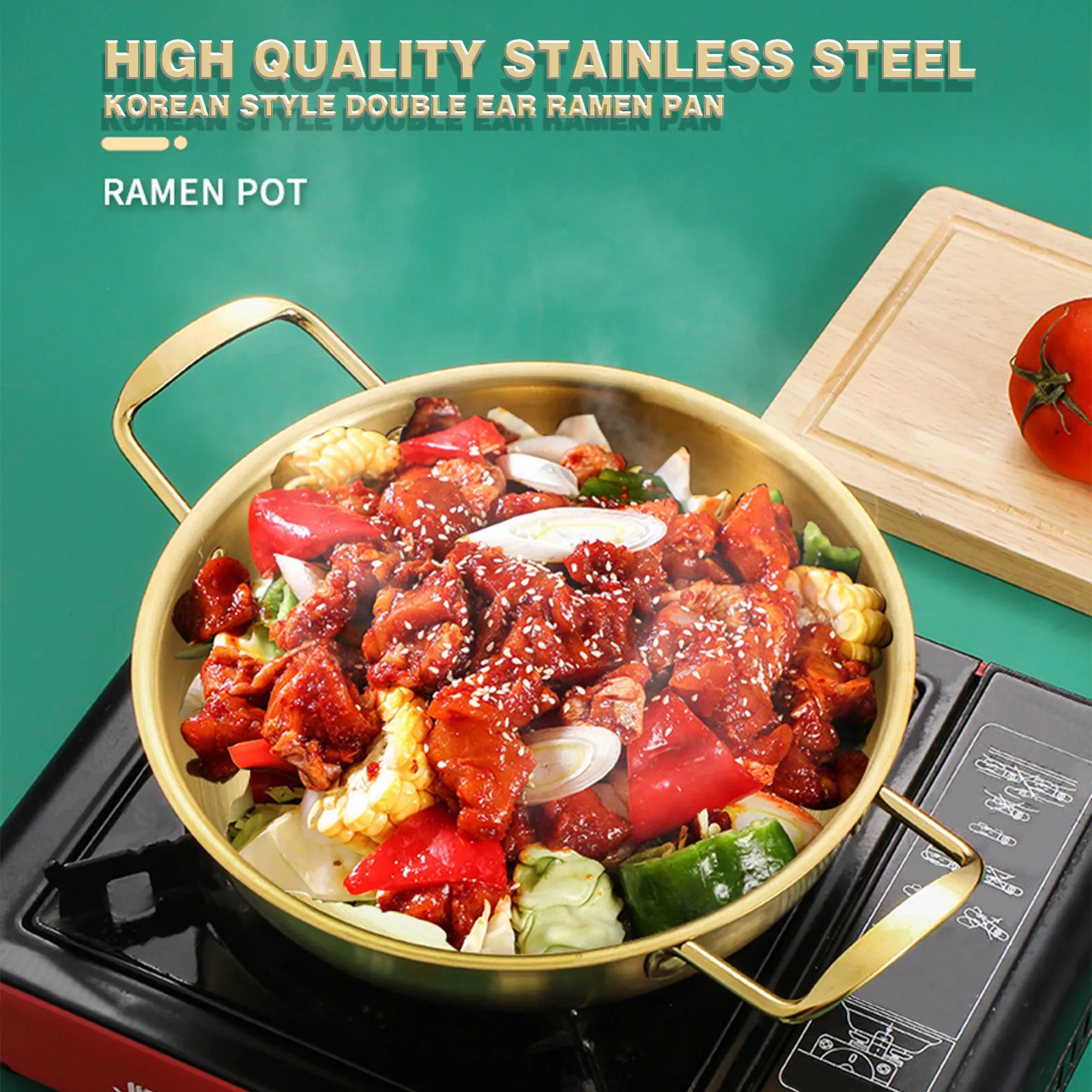 

Голландская духовка из нержавеющей стали, горшок для духовки, лучшая сковорода для шеф-повара в кастрюлях и кастрюлях, индукционный горшок