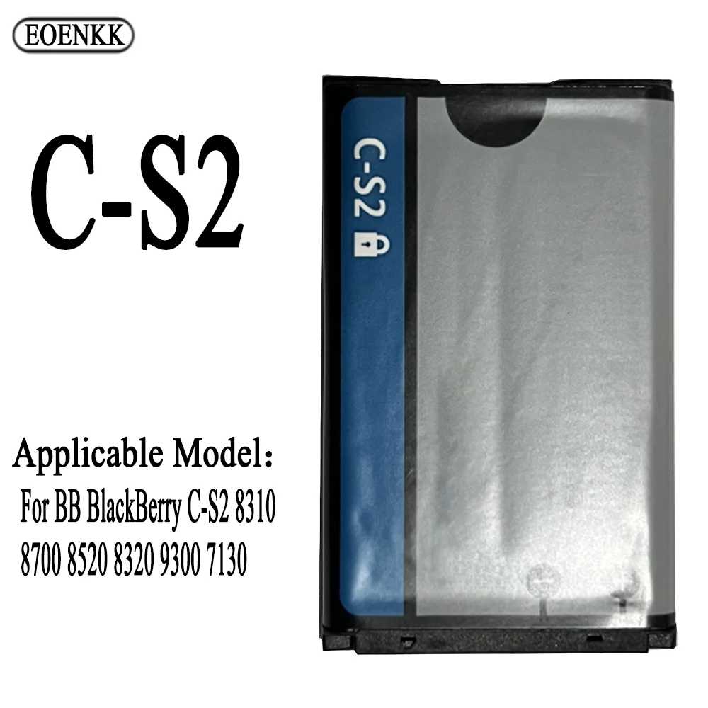 C-S2 Battery For BB BlackBerry C-S2 8310 8700 8520 8320 9300 7130 Repair Part Original Capacity Phone Batteries