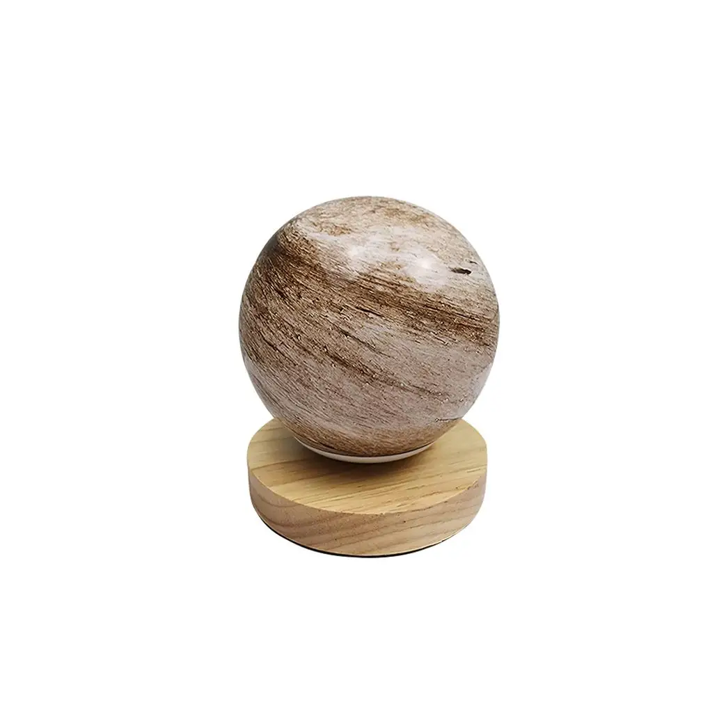 

LED Night Light Starry Nebula Lamp Table Lamp Solid Wood Bedroom Bedside Warm Light Dimmable Night Light