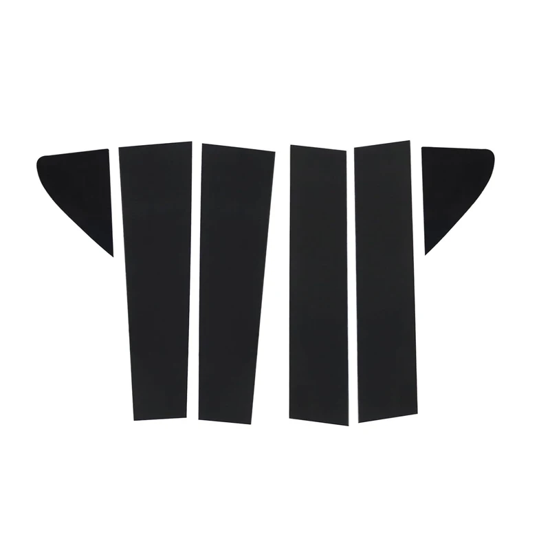 6 шт. накладки на столб автомобильной двери для Chevrolet Silverado GMC Sierra 1500 2019 2020 2021-2024