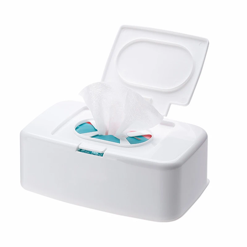 

Wet Tissue Box Wipes Dispenser Portable Wipes Napkin Storage Box Holder Container For Car Home Office Pojemnik Na Chusteczki