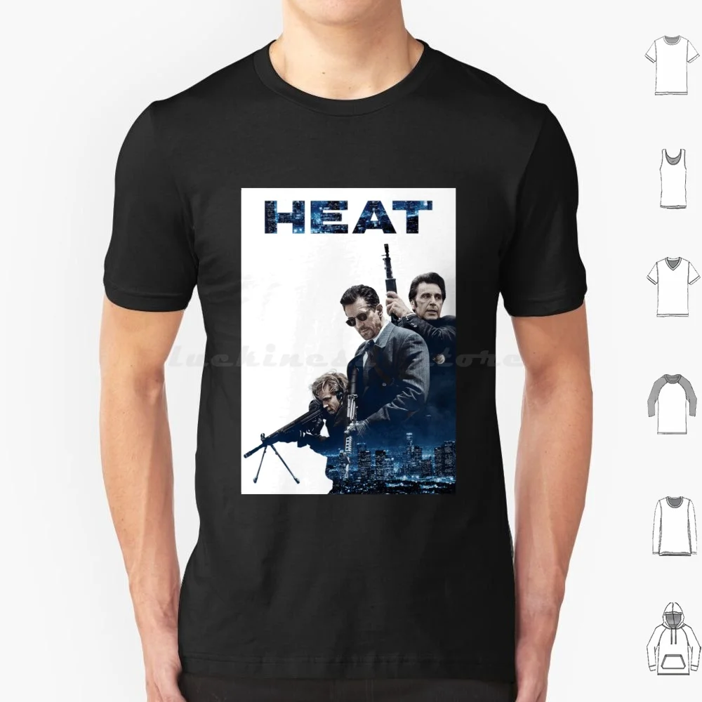 

Heat ( 1995 ) Classic . T Shirt Big Size 100% Cotton Robert De Niro Al Pacino De Niro Heat 1995 Heat Movie Robert Deniro Los