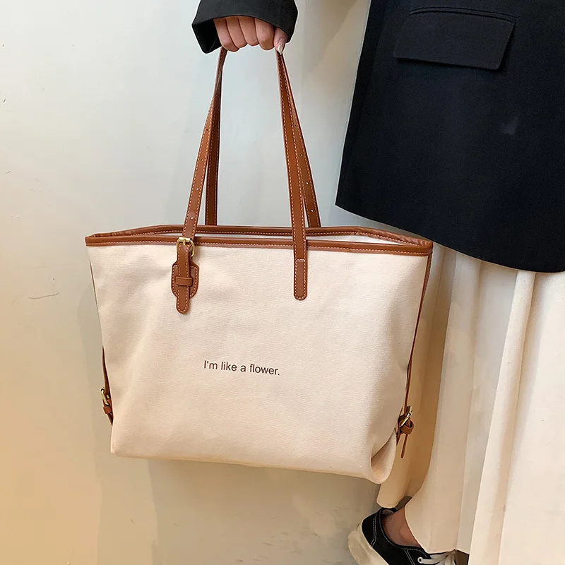

Женская сумка, большие сумочки, Холщовая Сумка-тоут, сумка-шоппер на плечо, Женская роскошная дизайнерская тканевая сумка-тоут, сумки для женщин 2023