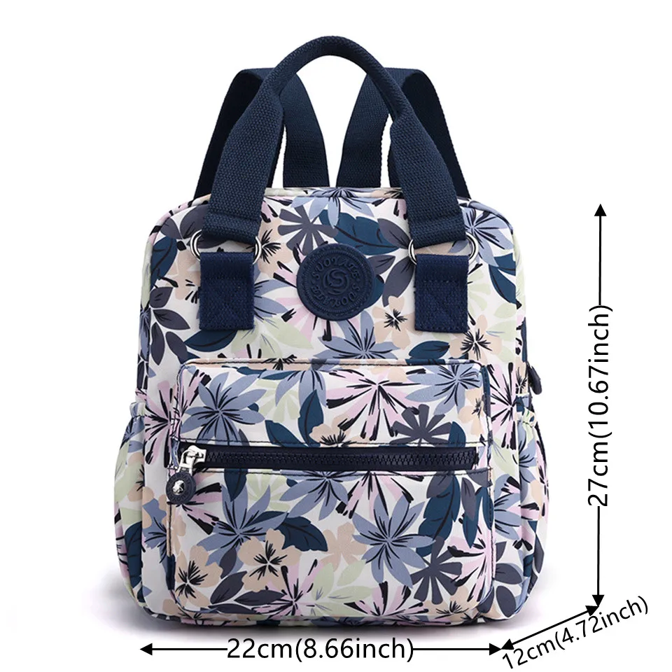 Новый Модный женский рюкзак с защитой от кражи прочная тканевая нейлоновая