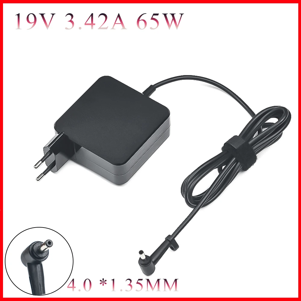 EU 19V 3.42A 65W 4.0*1.35 güç şarj dizüstü bilgisayar adaptörü için Asus Zenbook UX32VD UX305CA ux31a x201e ux305f s200e ux305f s200e ADP-65DW