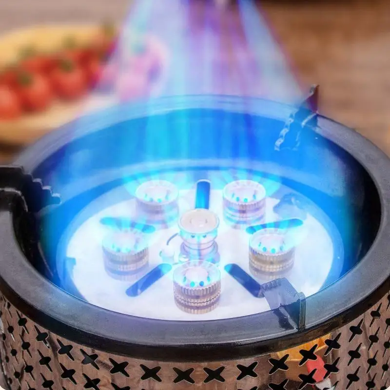 Туристическая газовая горелка 15800 Вт 6 ядер