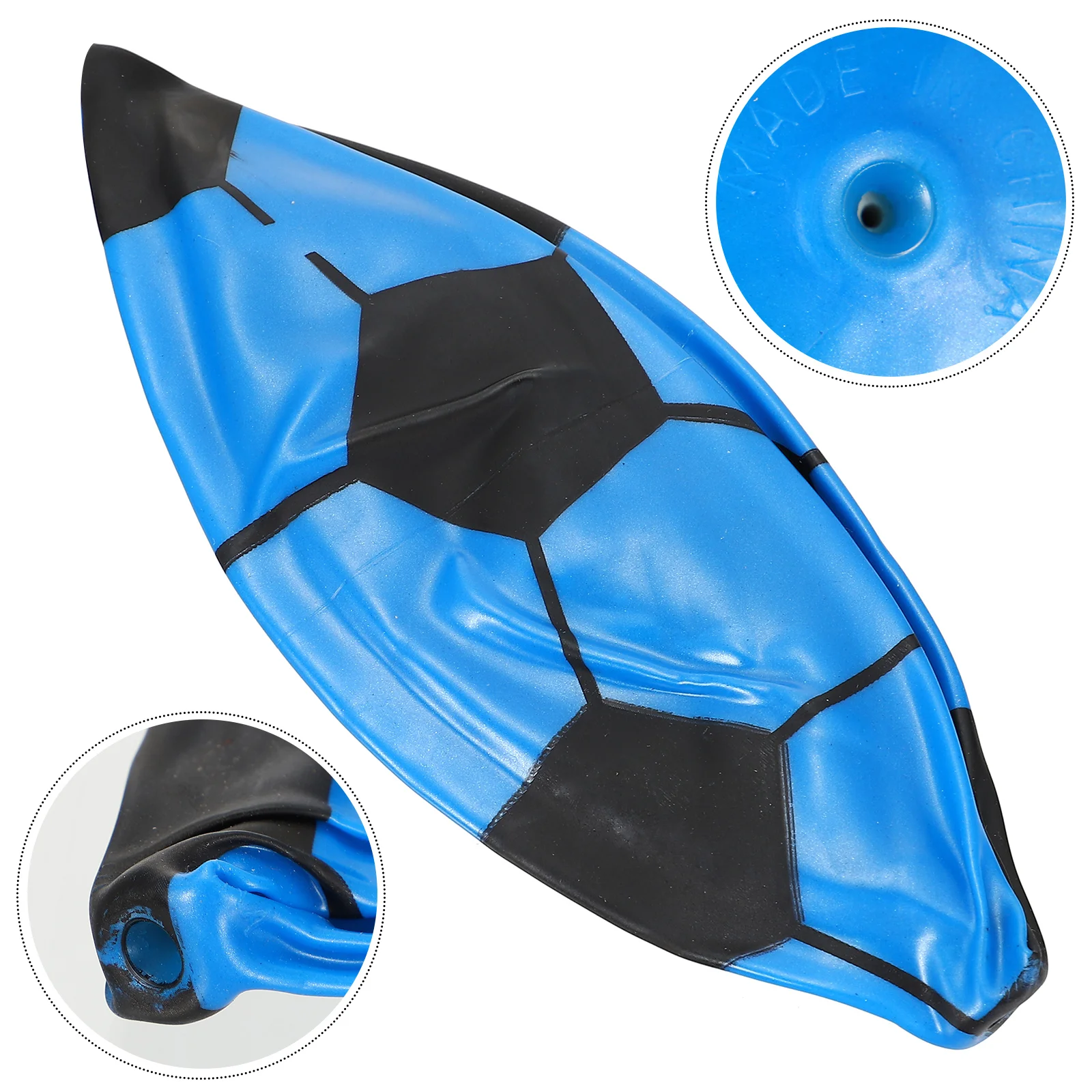 

6 Pcs Kids Football Toy Plastic Plastic Outdoor Playsets Pat The Inflatable Footballs PVC Soccer Child