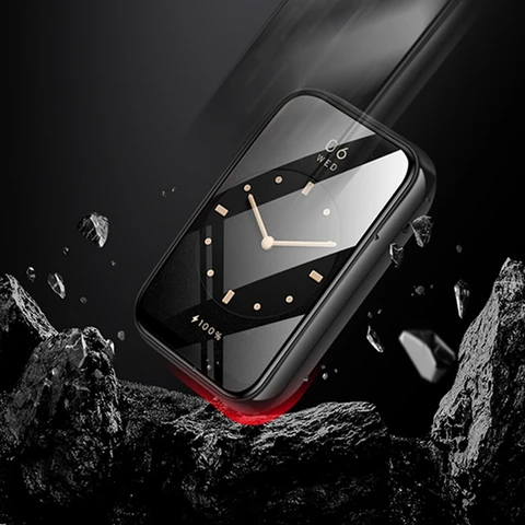 Чехол из поликарбоната и стекло для Xiaomi Mi Band 8 Pro, полное покрытие, Защита экрана для Xiaomi Mi Band 8Pro Mi band 8 Pro, защитный чехол