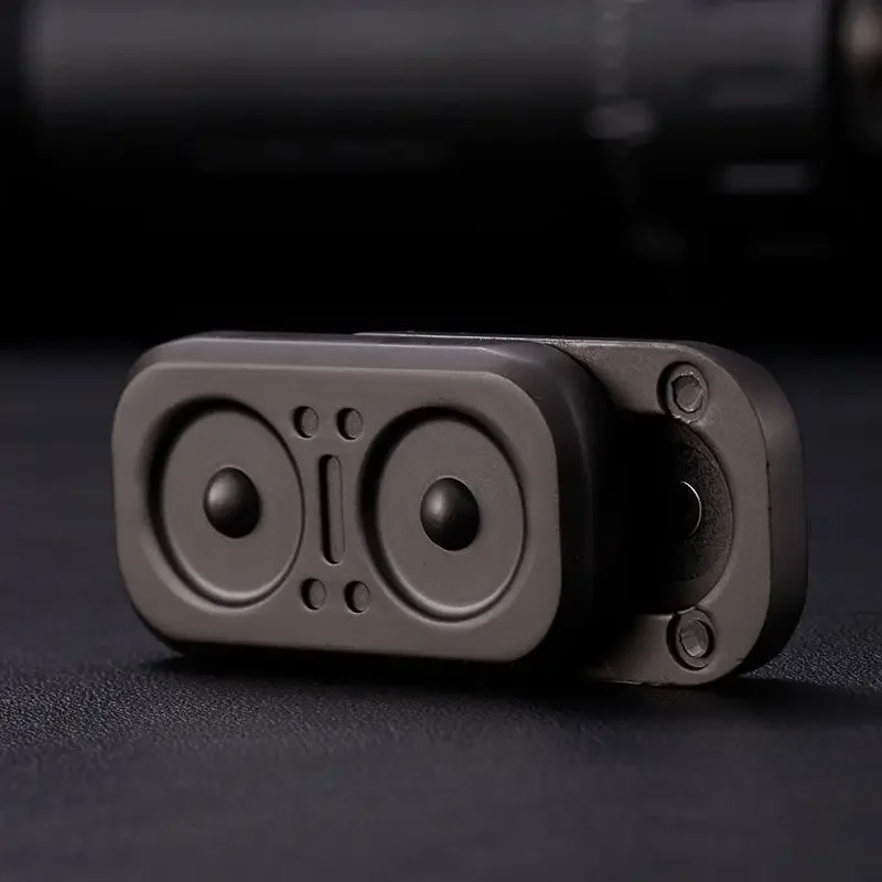 EDC Owl Fidget Slider Магнитный Металлический Push Spinner для взрослых Антистресс Снятие
