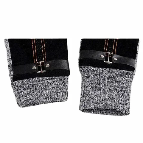 Мужские зимние перчатки Macroupta из натуральной кожи