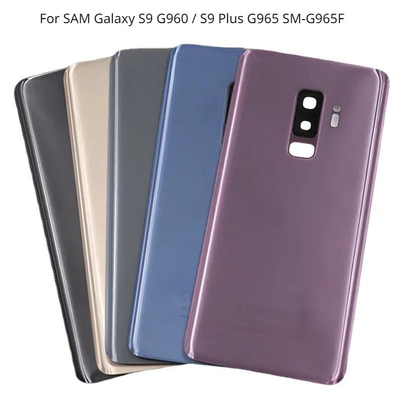 Для Samsung Galaxy S9 g960/S9 Plus g965 SM-G965F задняя крышка аккумулятора стеклянная панель корпус