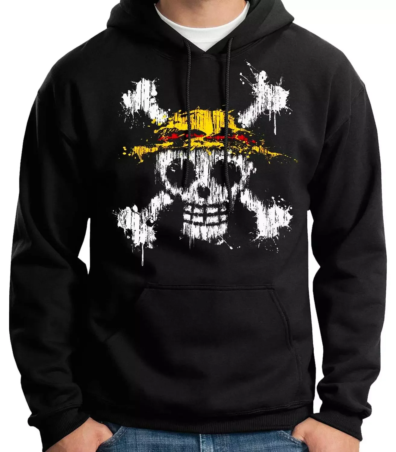 

NEW IN Sweatshirt With Hoodie Spot Painting