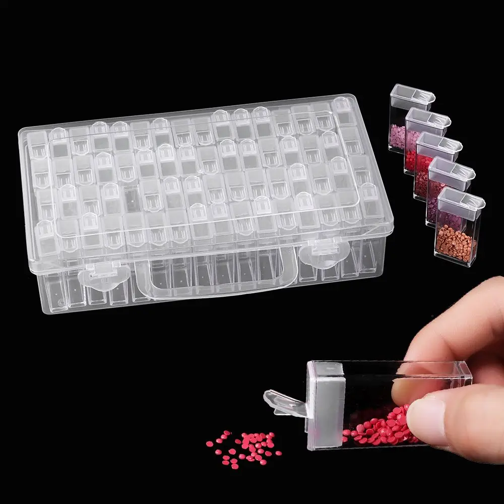 Полезная Бриллиантовая искусственная вышивка коллекция планшетов контейнер для