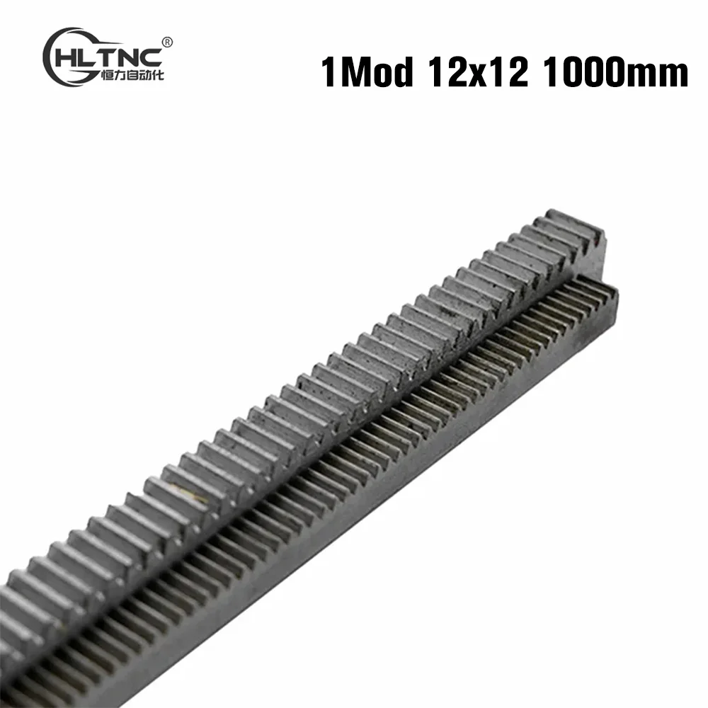

Прямозубая зубчатая рейка HLTNC 1Mod 12x12 1000 мм из углеродистой стали