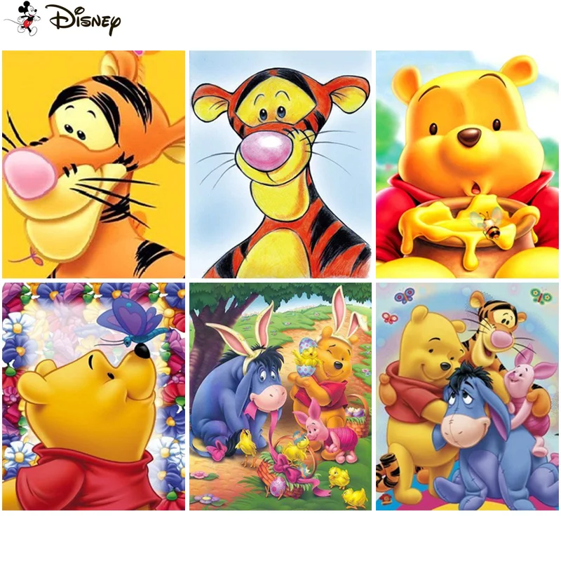 

Алмазная картина «Винни-Пух» из мультфильма «Стразы»