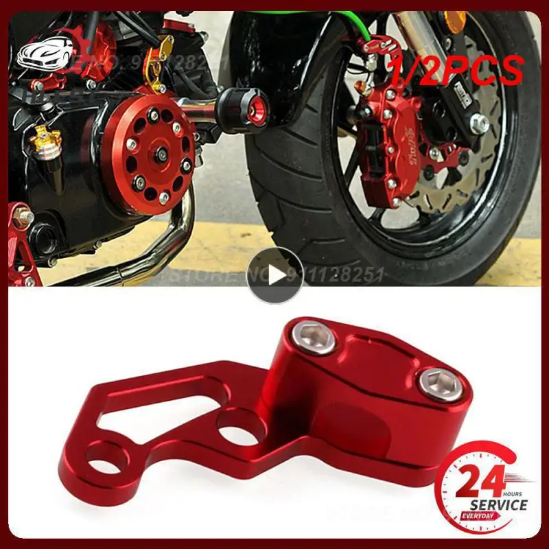 

1/2PCS Motorcycle Bikes Modified Oil Pipeline Brake Line Clamp Protector Moto Oil Pipe Cable Clip Brake Cable Tube Line Clamps