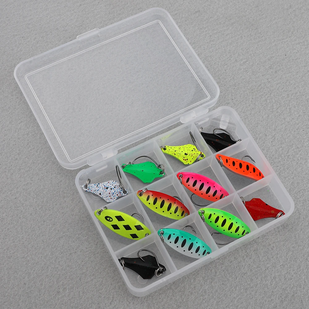 Жесткие рыболовные приманки набор металлических приманок снастей Spinner быстрая