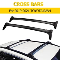 Car Roof Rack for TOYOTA RAV4 2019-2020 Luggage Carrier Kayaks Bike Canoes Roof Cross Bars Rack Holder PT278-42192
