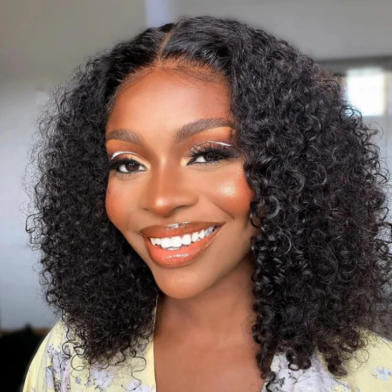 Парик из натуральных волос волнистые волосы 13x4