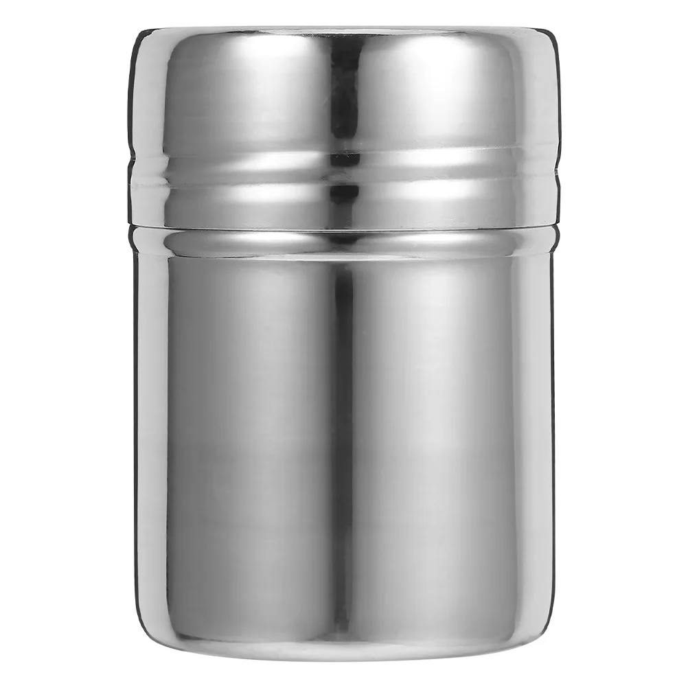 Кофейное сито шейкер для порошка тряпка из нержавеющей стали с крышкой