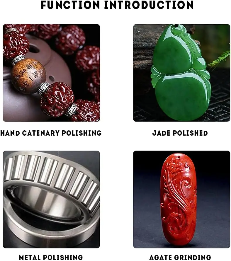 Набор шлифовальных насадок с алмазным покрытием 50 шт.