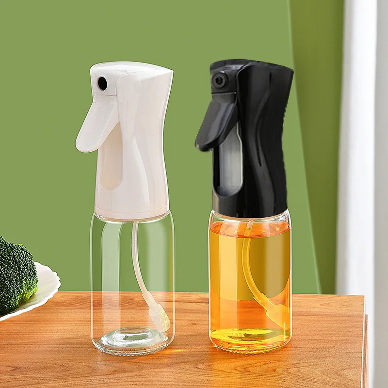 

Oil Sprayer for Cooking 200ml Glass Olive Oil Sprayer Mister Kitchen Gadgets Accessories for Salad Making, Baking, Frying, BBQ
