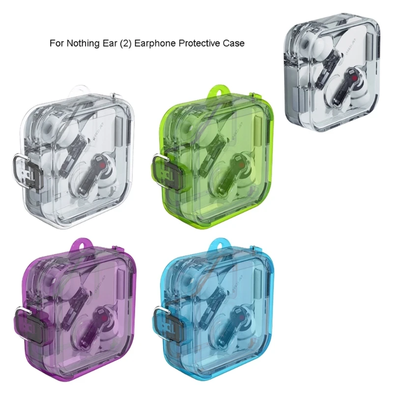 

Headphone Protective Case Suitable For Nothing Ear (2) Cover Shockproof Shells Washable Housing Anti Dust PC Sleeve Frame