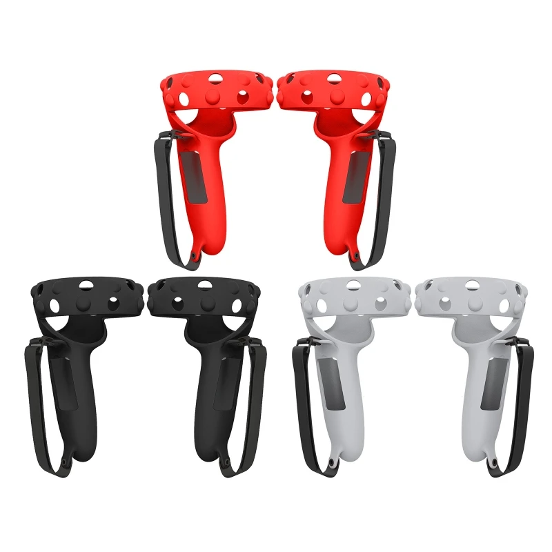 

Silicone Grip Cover Silica Gel Protection Cover Sweat-Proof Handle Grip Case Protector for Oculus Quest 2
