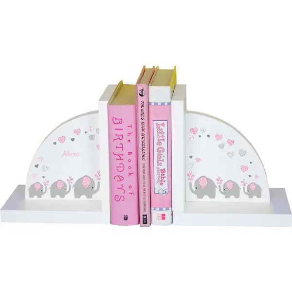 

Персонализированные детские книжки с розовым слоном