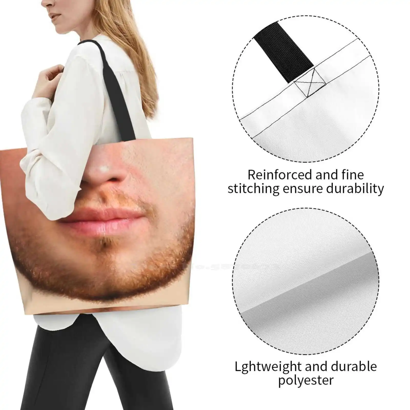 Сумка-тоут для молодых людей с искусственным интеллектом