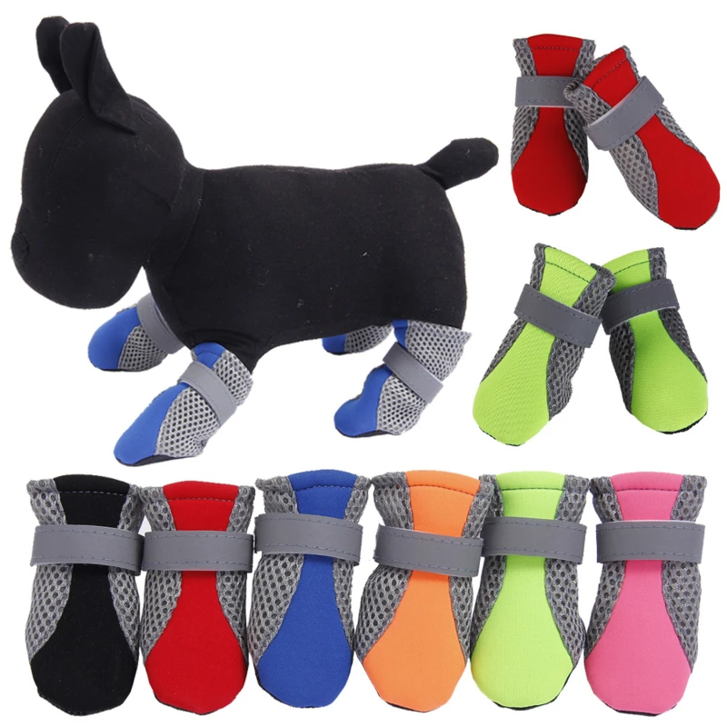 

Pet Dog Shoes Puppy Outdoor Soft Bottom For Cat Chihuahua Rain Boots Waterproof Boots Perros Mascotas Botas sapato para cachorro