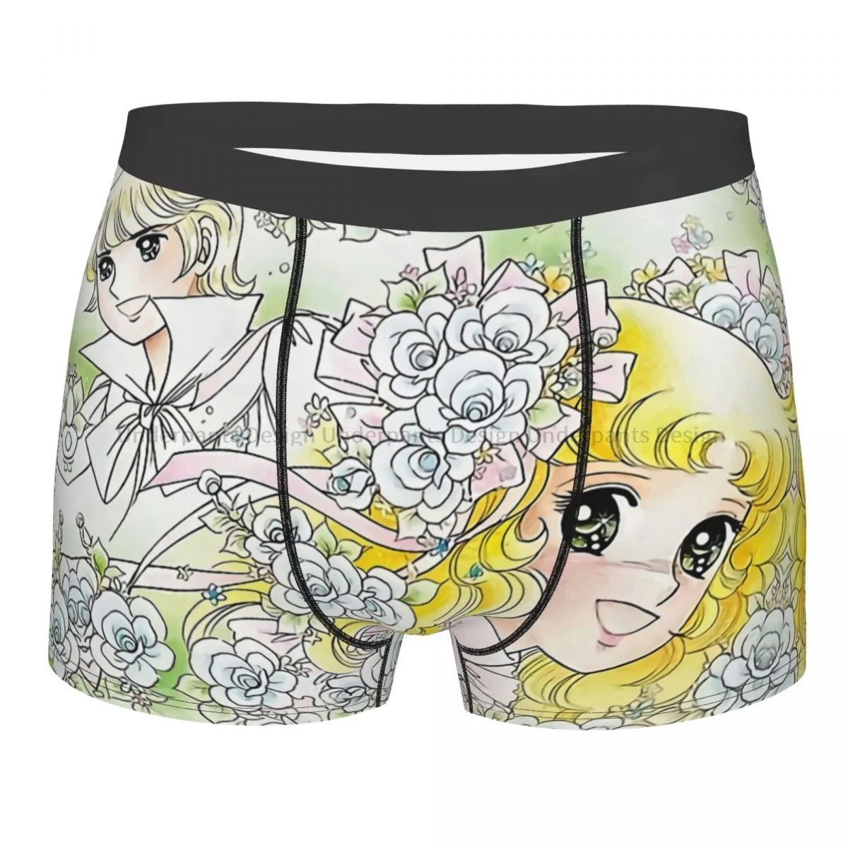 

Трусы-боксеры карамельных цветов, хлопковые трусы, мужское нижнее белье, вентилируемые шорты, трусы