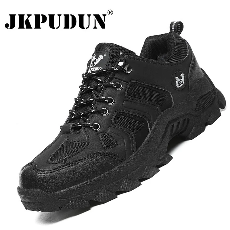 

Winter Waterproof Climbing Men Athletic Sport Shoes Unisex Hiking Boot Outdoor High Quality Sneakers Men Trekking Mountain Shoes