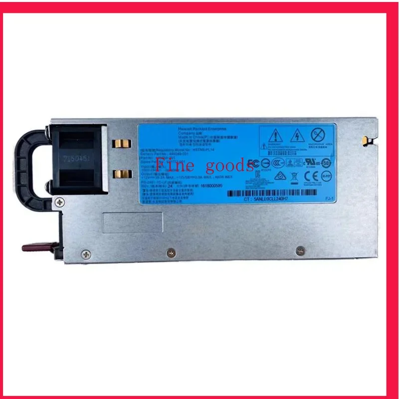 511777-001 Original For HP DL360 380 G6 G7 G8 460W Server Power Supply DPS-460EB A 499250-101 499249-001 643932-001