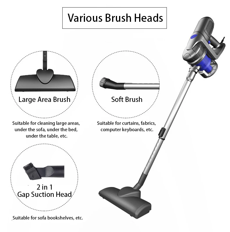 Steel Sgzuiger Floor Care Aspirateur Aspirador Aspiradora Ручной портативный пылесос-палка