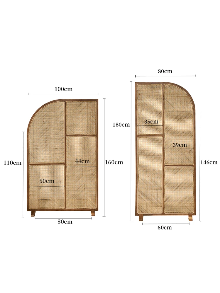 

YY Small Apartment Living Room Creative Partition Wall Chinese Zen Seat Screen Movable New