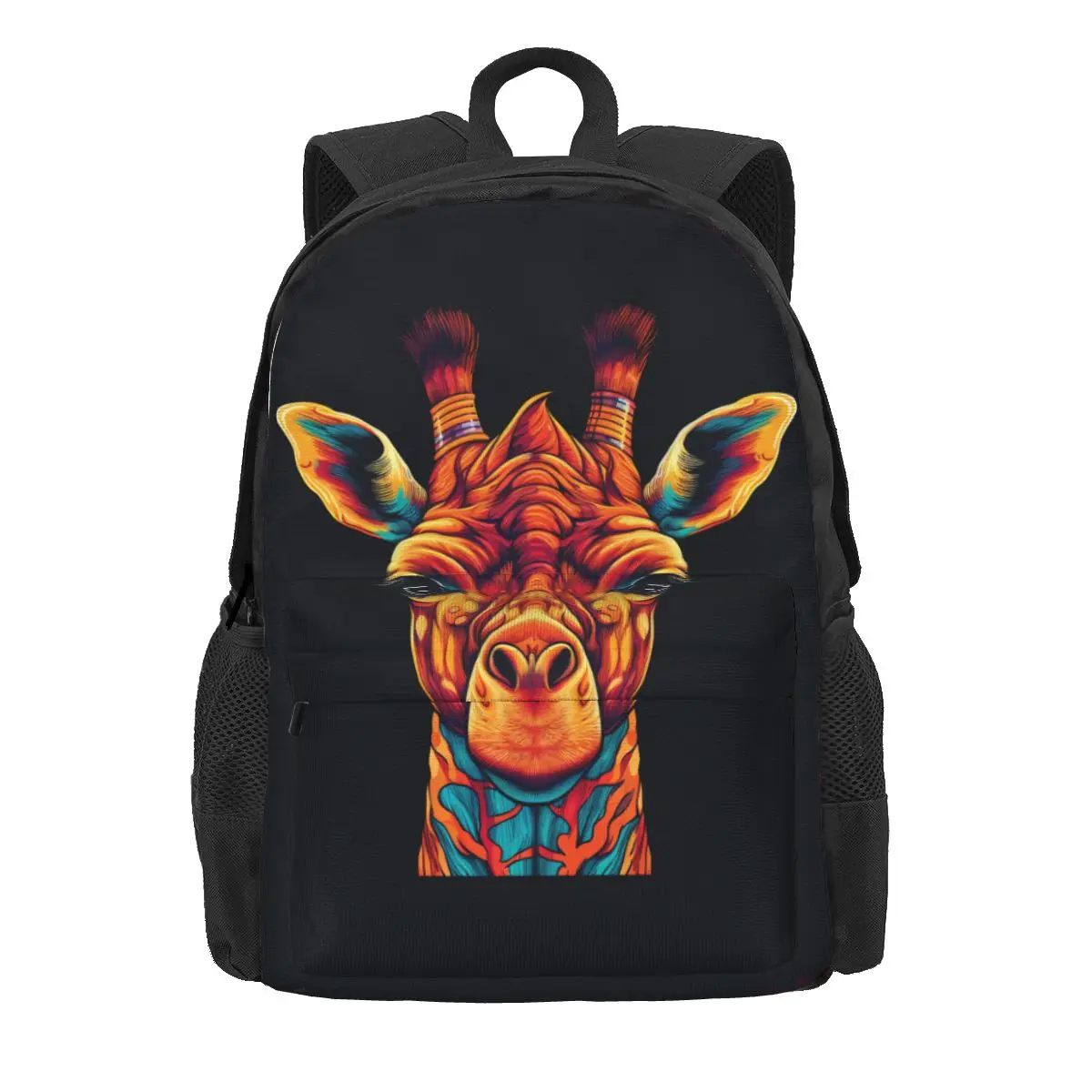 

Рюкзак с изображением жирафа винтажные яркие повседневные Рюкзаки, Молодежные дорожные мягкие школьные сумки, дизайнерский рюкзак