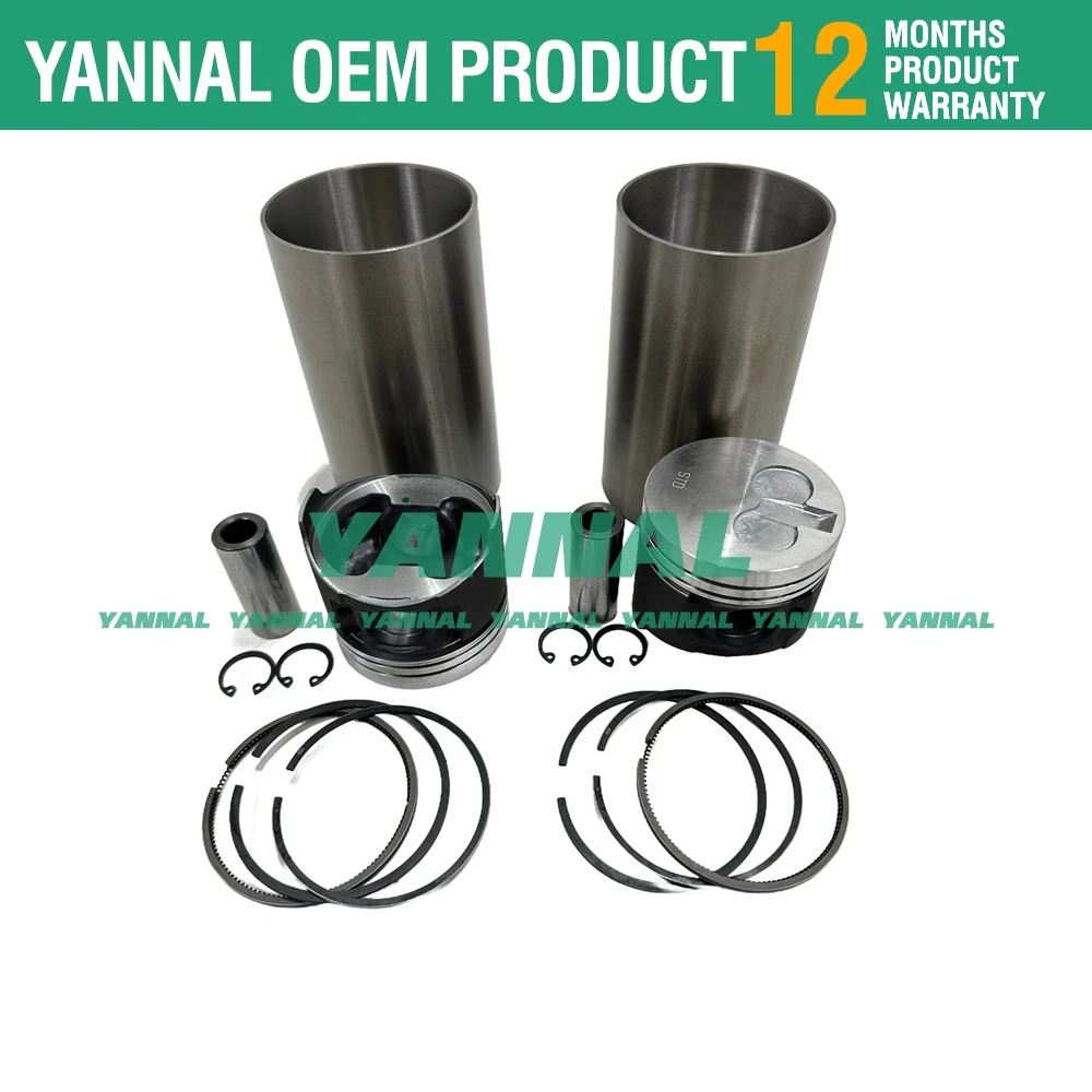 Комплект гильз цилиндра 2TNV70 для двигателя Yanmar экскаватора Kobelco Z66PR запасные части