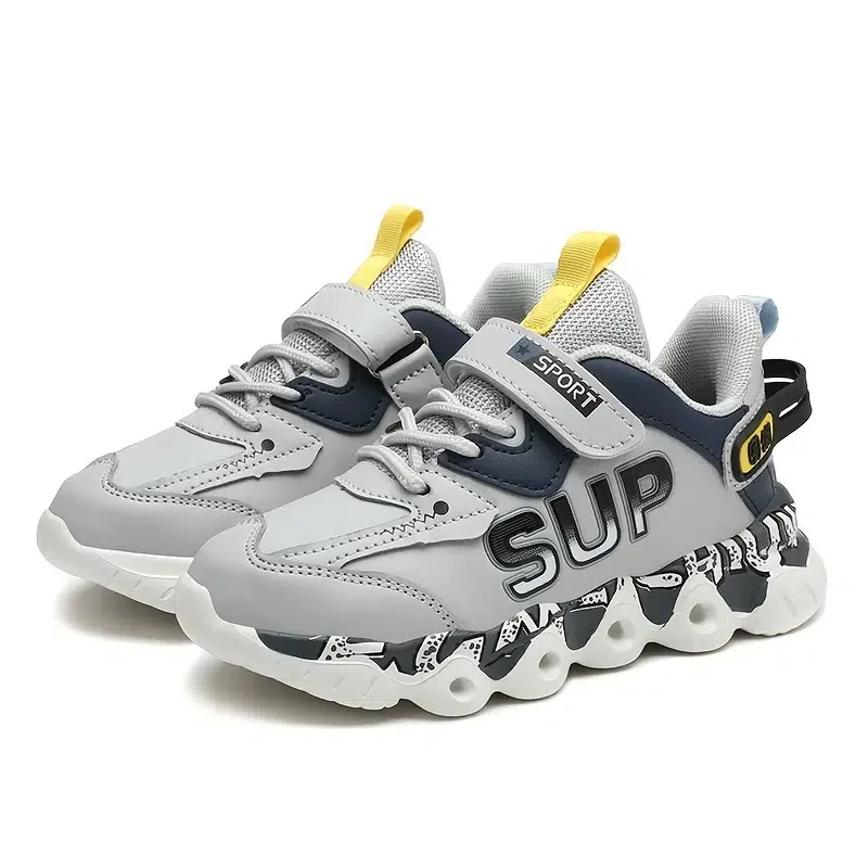 Children's Anti-skid Warm Running Shoes Soft Soled Sneakers Winter New